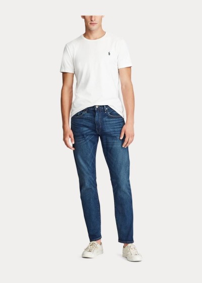 Jeans Polo Ralph Lauren Hombre Azules Azules - Hampton Relaxed Straight - GMFXH6140